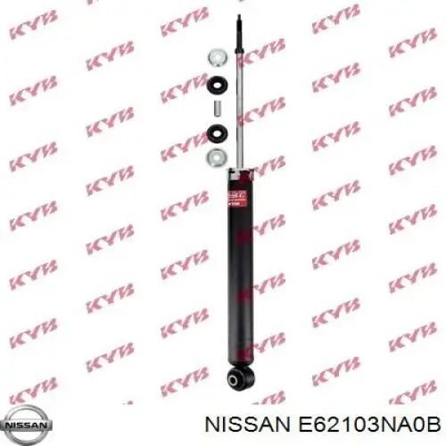 E62103NA0B Nissan/Infiniti Amortyzator tylny