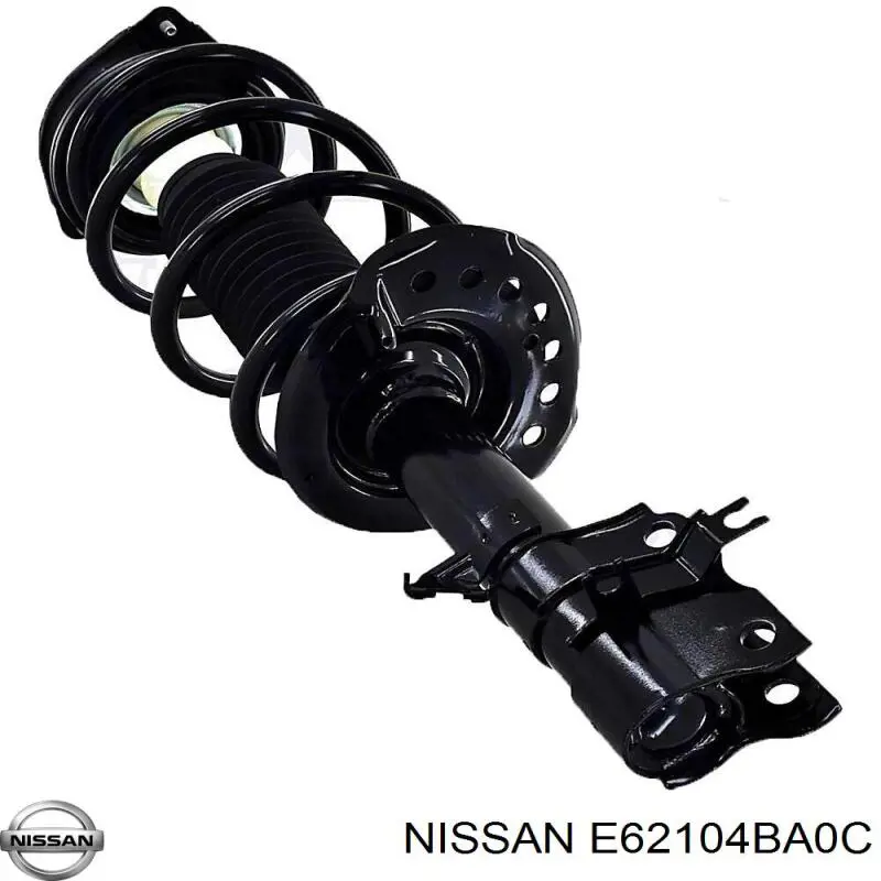 Do koszyka E62104BA0C Nissan/Infiniti Amortyzator tylny