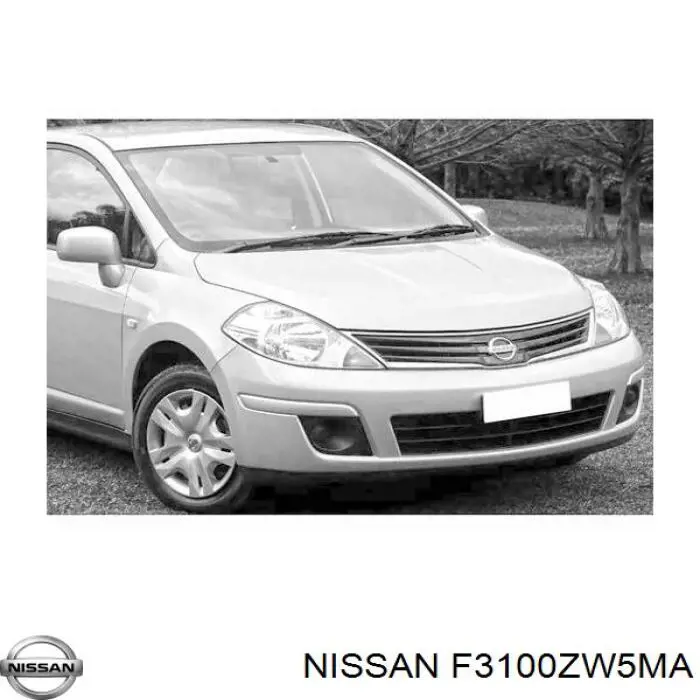 F3100ZW5MA Nissan/Infiniti Błotnik przedni prawy