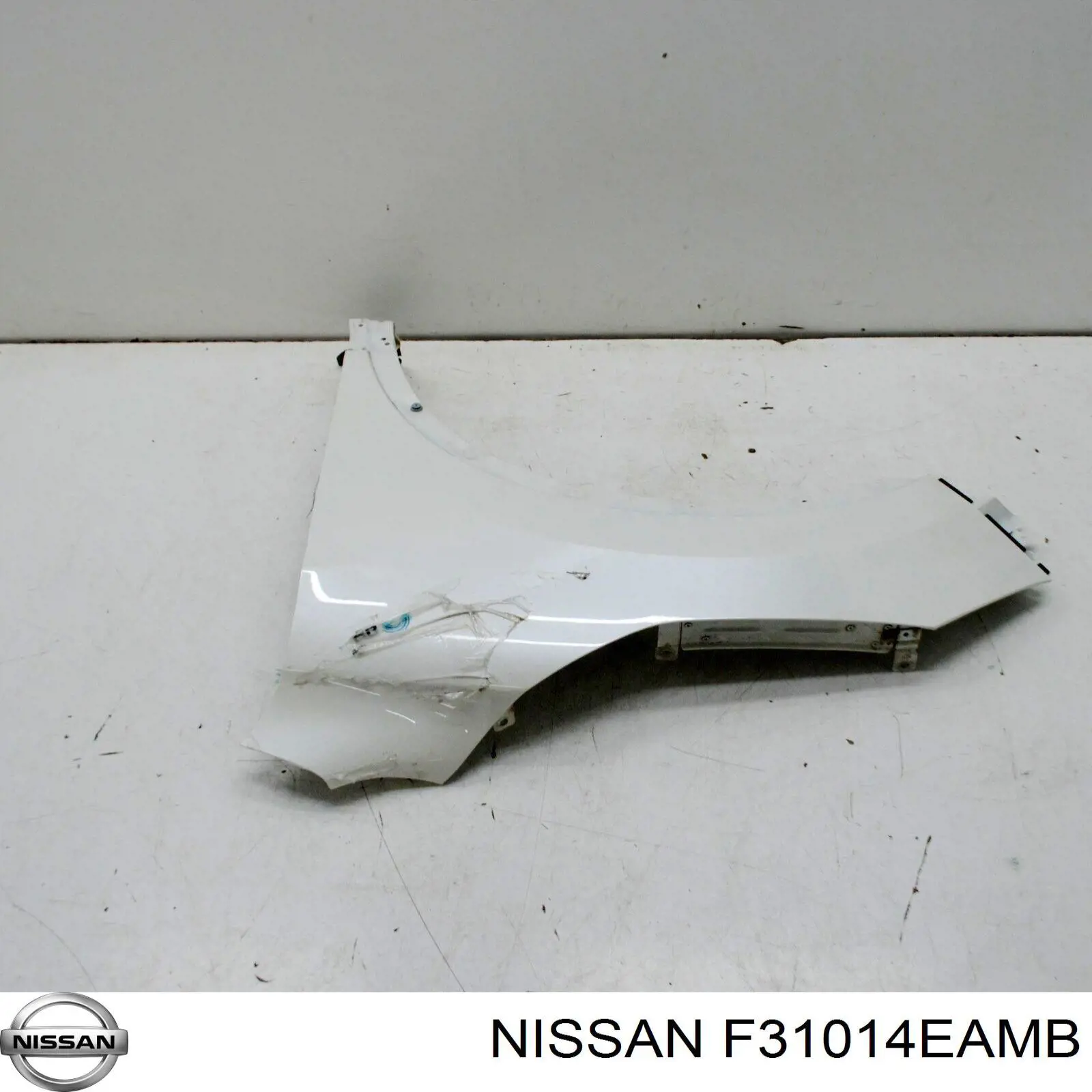 Do koszyka F31014EAMB Nissan/Infiniti Błotnik przedni lewy