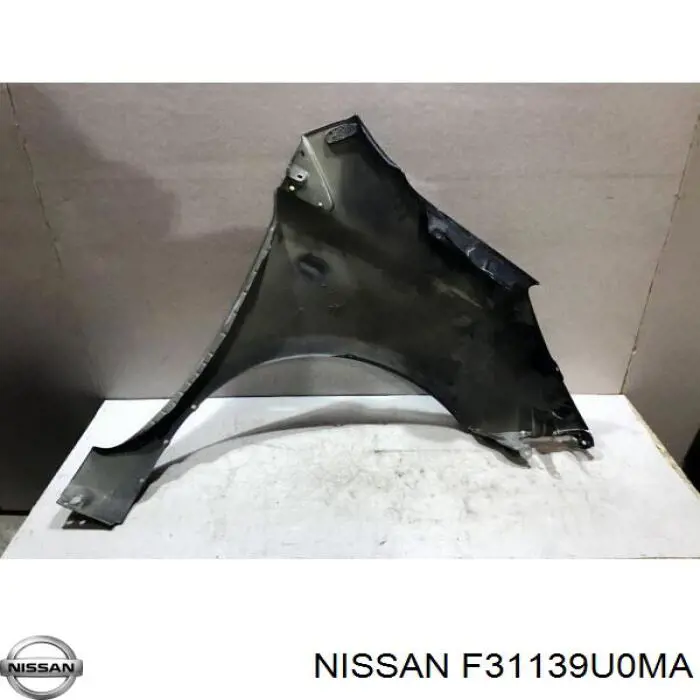 Do koszyka F31139U0MA Nissan/Infiniti Błotnik przedni lewy