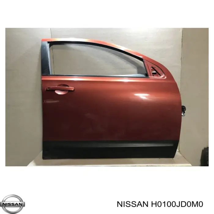 Do koszyka H0100JD0M0 Nissan/Infiniti Drzwi przednie prawe