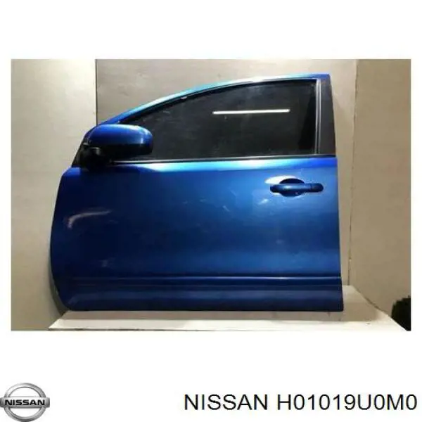 Do koszyka Drzwi przednie lewe Nissan Note  E11