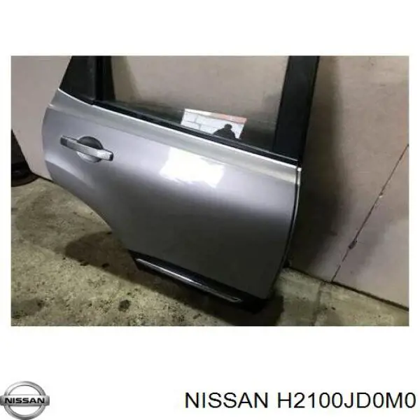 Drzwi tylne prawe Nissan Qashqai I SUV (J10) (2006 - 2013) cena, od 380,20 USD