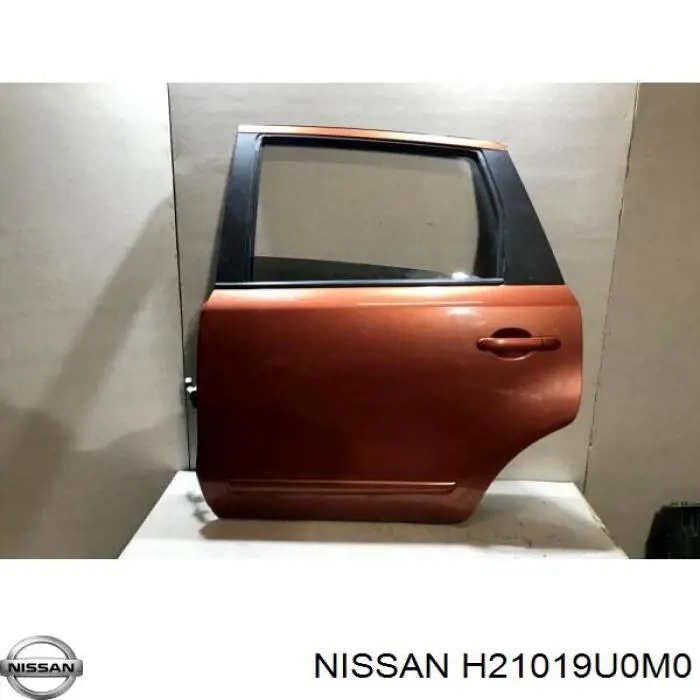 Drzwi tylne lewe Nissan Note (E11)