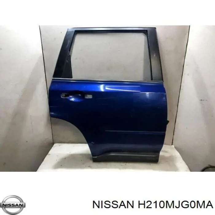 Drzwi tylne prawe Nissan X-Trail SUV (T31) (2007 - 2014) cena, od 253,22 USD