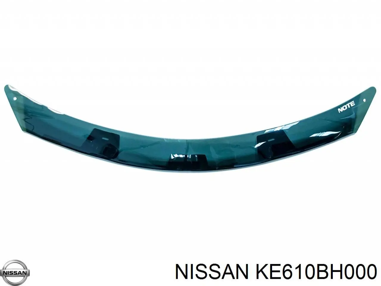 Deflektor na maskę do Nissan Note  E11