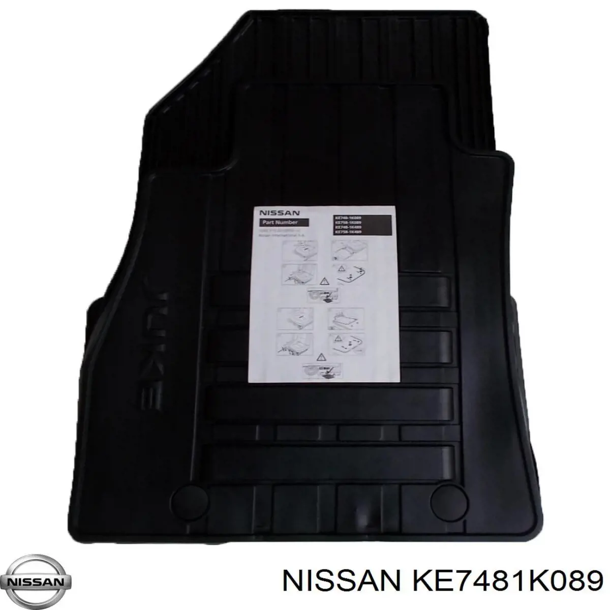 Dywaniki przód+tył, komplet do Nissan JUKE JPN F15