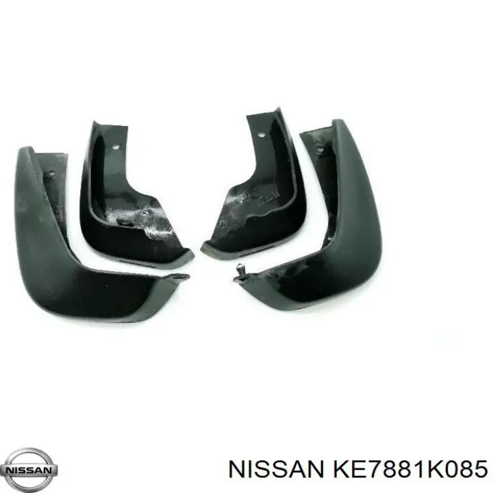 Chlapacze przednie, zestaw do Nissan JUKE JPN F15