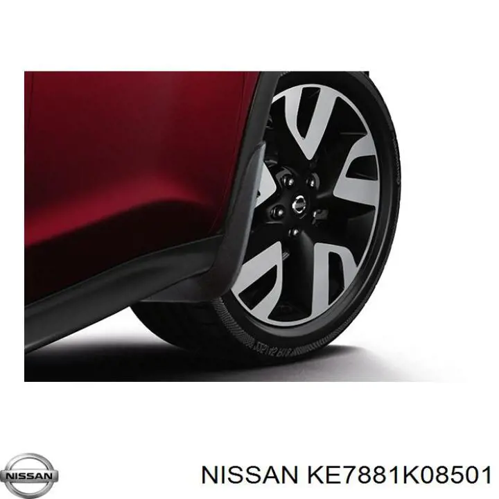 Do koszyka Chlapacze przednie, zestaw Nissan JUKE JPN F15