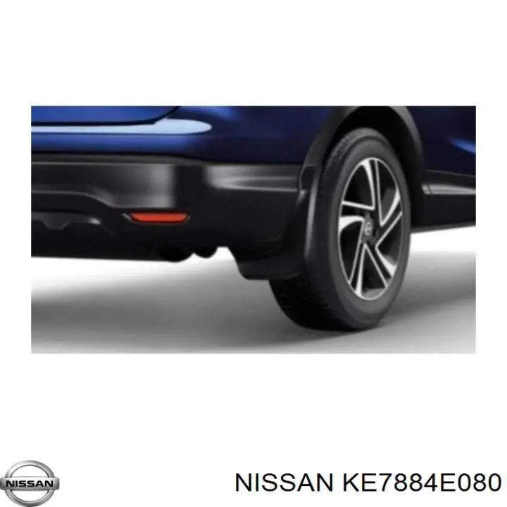 Chlapacze przednie+tylne, zestaw do Nissan Qashqai II J11