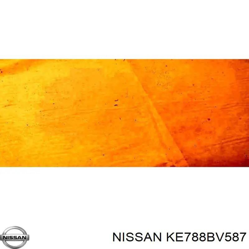 Chlapacze tylne, komplet KE788BV587 Nissan/Infiniti