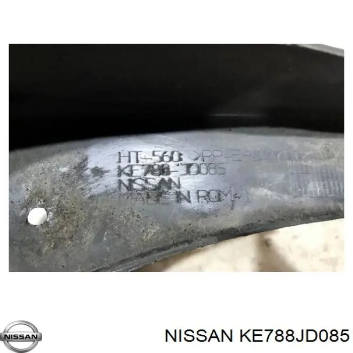Chlapacze przednie, zestaw KE788JD085 Nissan/Infiniti