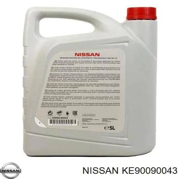 Olej do silnika Nissan/Infiniti KE90090043 cena, od 51,90 USD