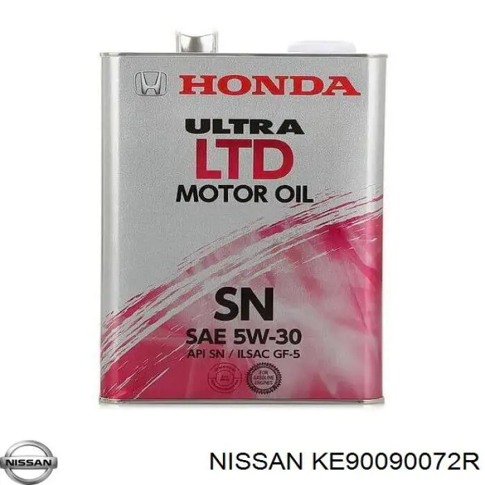 Olej do silnika Nissan/Infiniti KE90090072R cena, od 17,96 USD