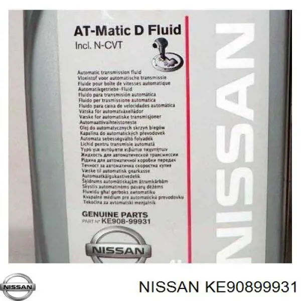 Olej przekładniowy KE90899931 Nissan/Infiniti