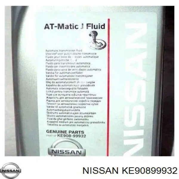 Olej przekładniowy Nissan/Infiniti KE90899932 cena, od 25,63 USD