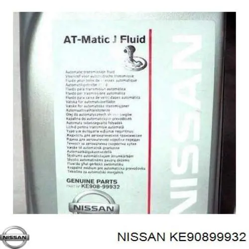 Do koszyka KE90899932 Nissan/Infiniti Olej przekładniowy