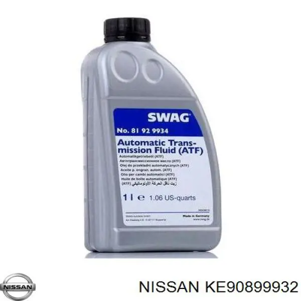 Olej przekładniowy KE90899932 Nissan/Infiniti