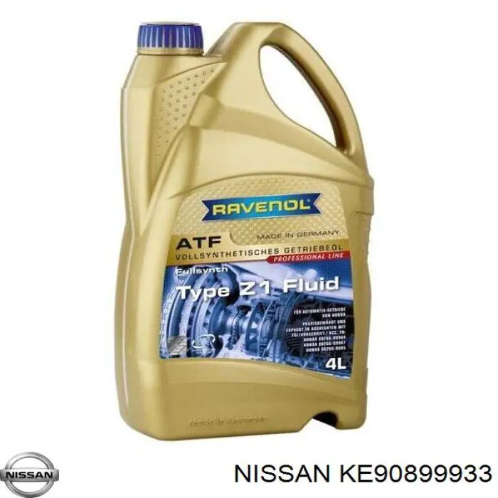 Olej przekładniowy Nissan/Infiniti KE90899933 cena, od 77,70 USD