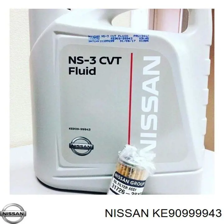 Olej przekładniowy Nissan/Infiniti KE90999943 cena, od 180,68 USD