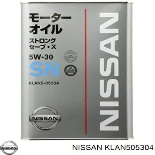 Olej do silnika KLAN505304 Nissan/Infiniti