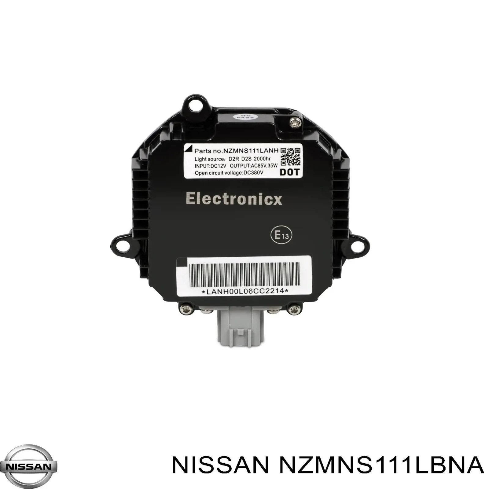 Ksenon, sterownik Nissan/Infiniti NZMNS111LBNA cena, od 108,73 USD