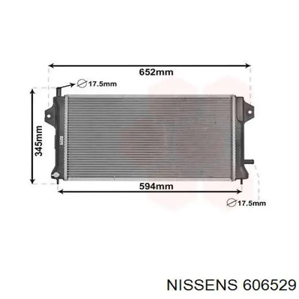 Do koszyka 1350A637 Mitsubishi Chłodnica falownika