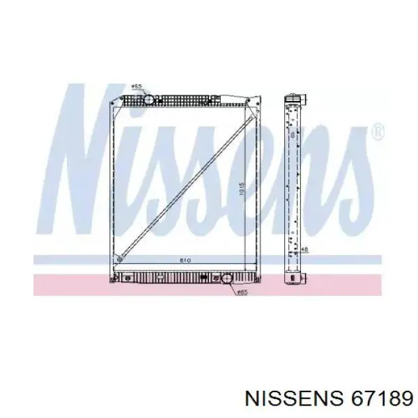 Chłodnica silnika Mercedes A9425003503 cena, od 826,10 USD