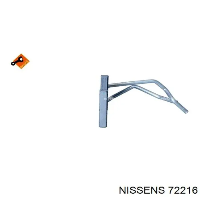 Chłodnica nagrzewnicy (ogrzewacza) 811511 VALEO