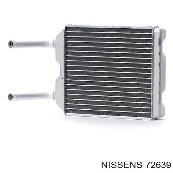 Chłodnica nagrzewnicy (ogrzewacza) Nissens 72639 cena, od 45,99 USD