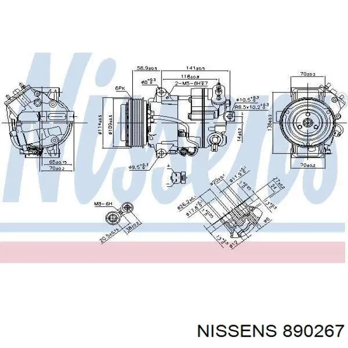 Do koszyka 39029421 Opel Sprężarka klimatyzacji