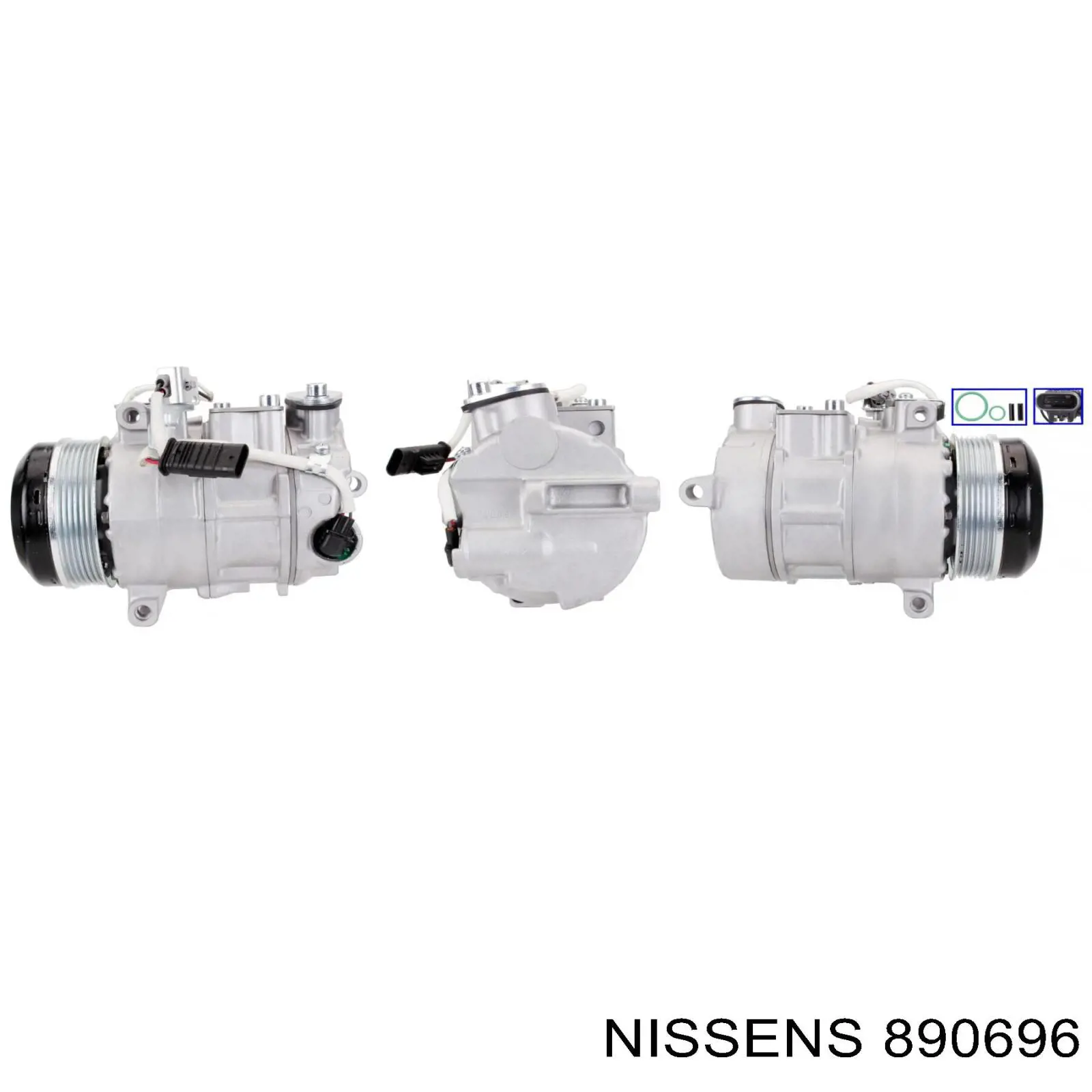 890696 Nissens Sprężarka klimatyzacji