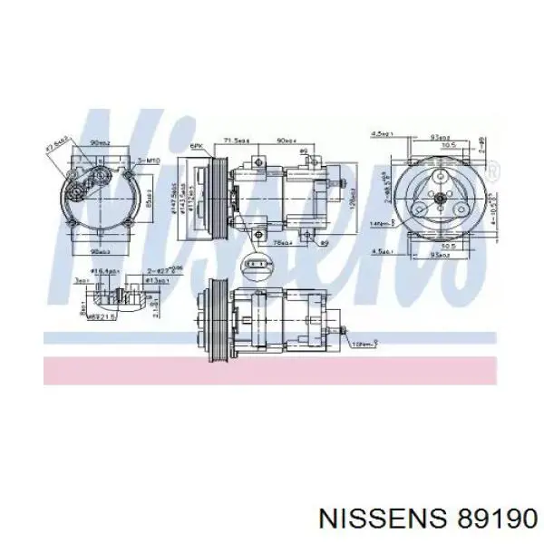 Do koszyka 5138698 Ford Sprężarka klimatyzacji