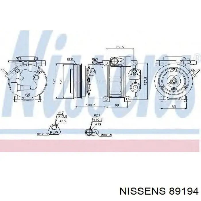 Do koszyka 9770138015 Hyundai/Kia Sprężarka klimatyzacji