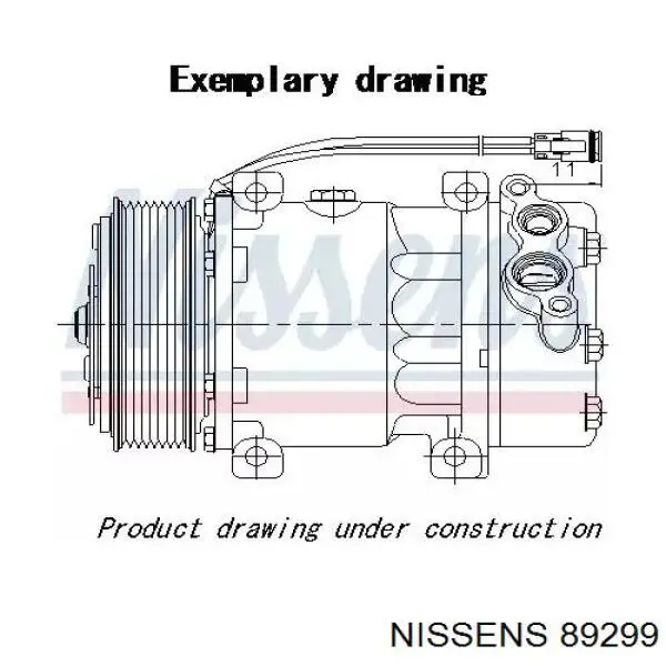 977012F100 Doowon Sprężarka klimatyzacji