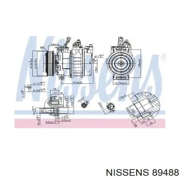 Sprężarka klimatyzacji 90507617 General Motors