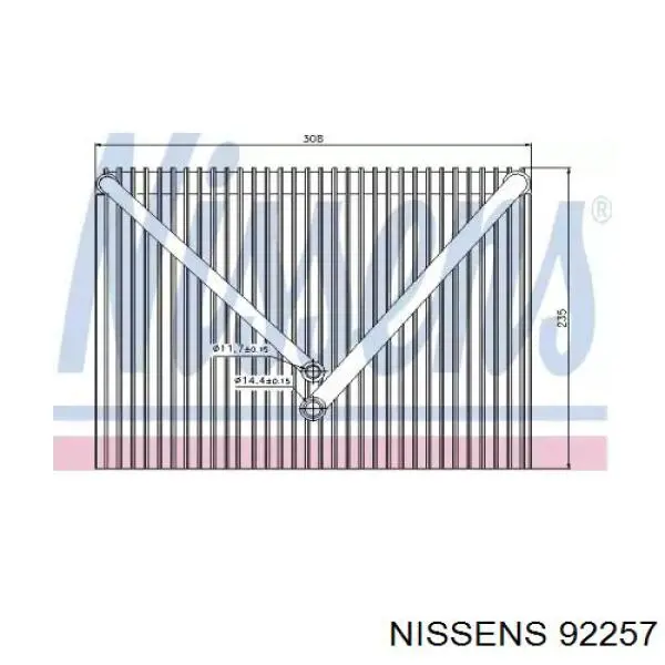 Parownik klimatyzacji Kamoka 7770041 cena, od 104,19 USD