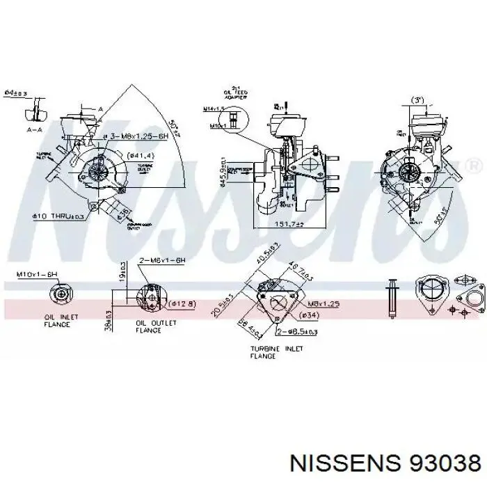 038145702LX VAG Turbina