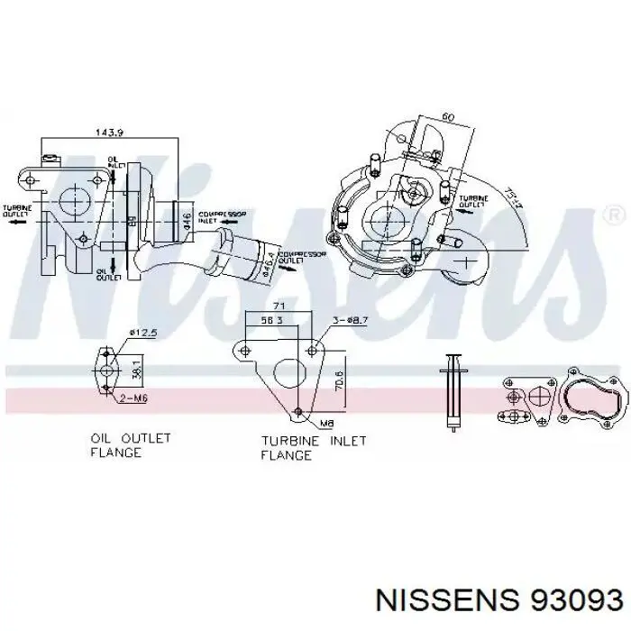 7701470381 Renault (RVI) Turbina