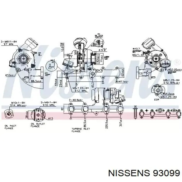 GT1646V-SL12726-TURBO SL Turbo turbina