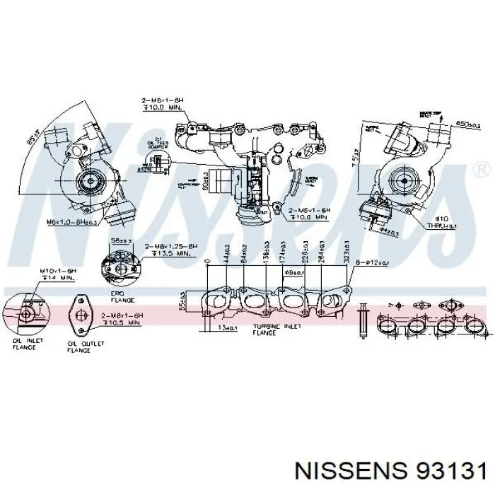 93131 Nissens turbina