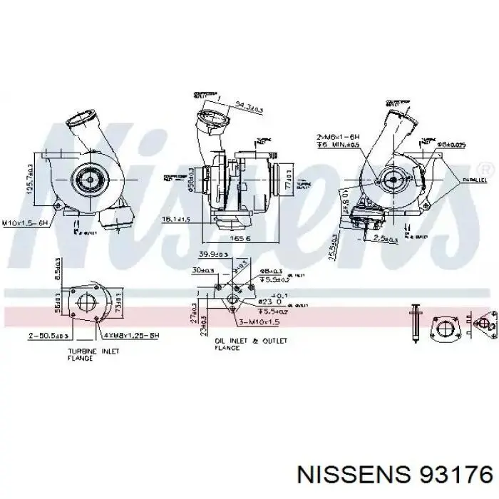 93176 Nissens turbina