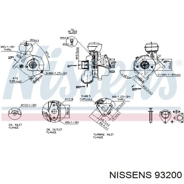 53039880258 Borg-Warner Turbina