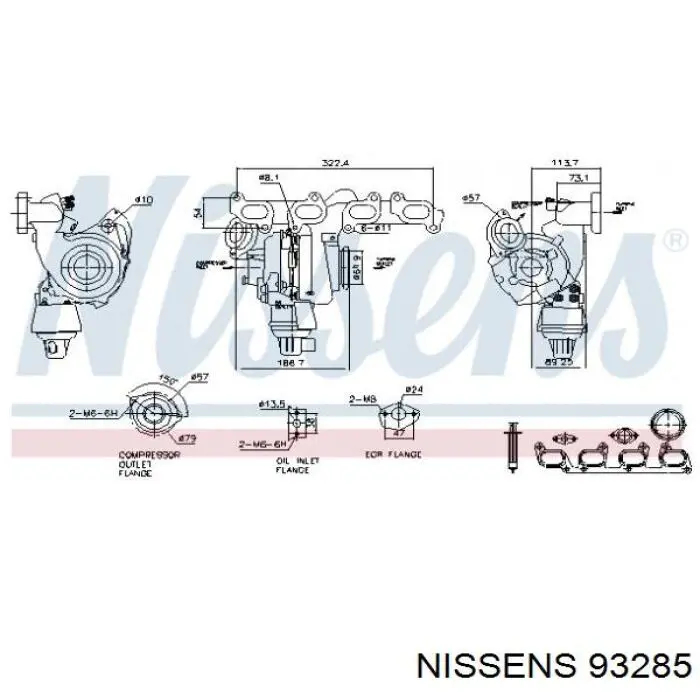 Do koszyka 54409700007 VAG Turbina