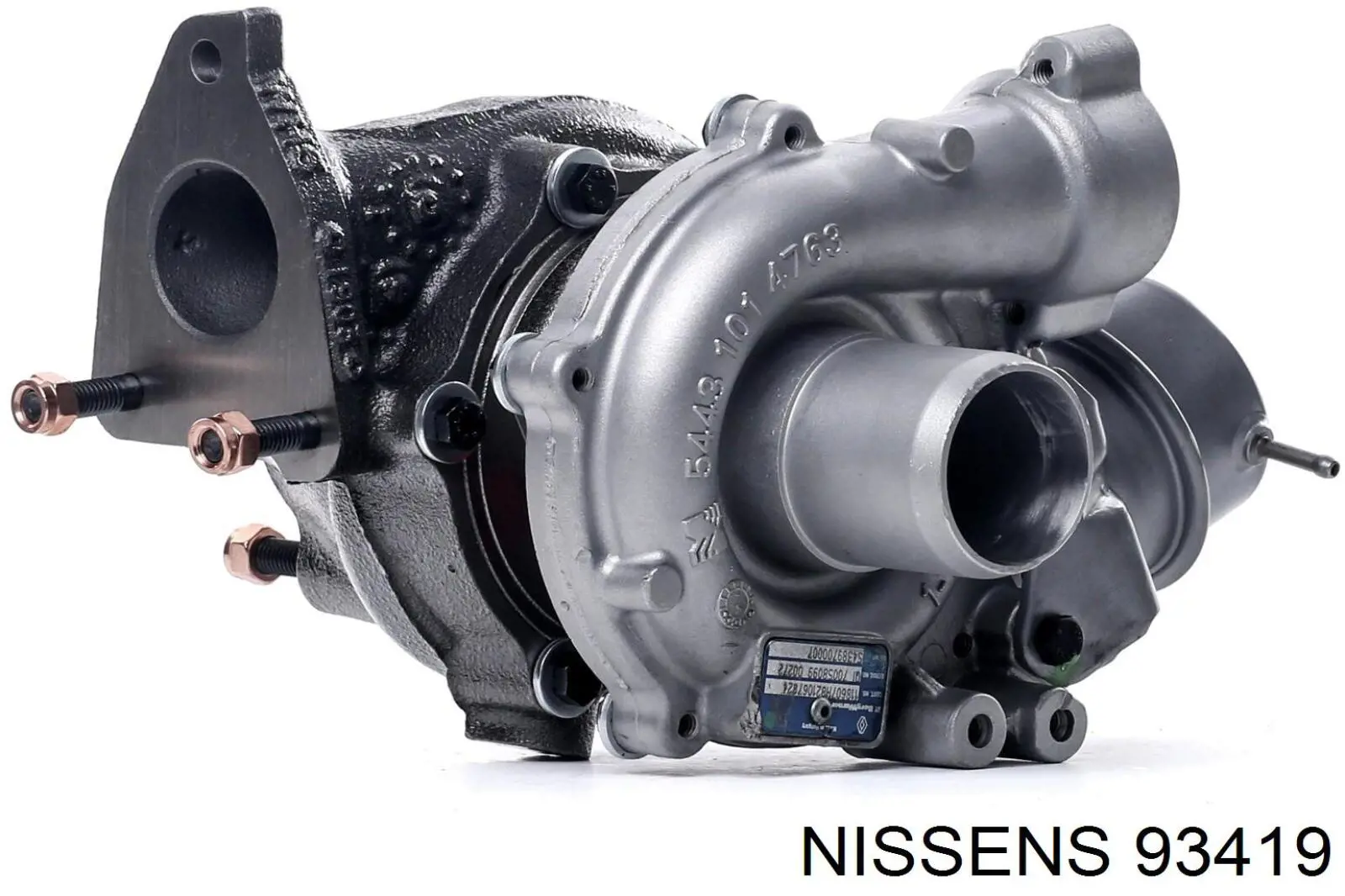 Do koszyka 54389700007 Renault (RVI) Turbina