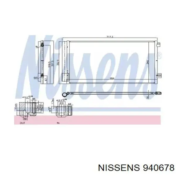 Do koszyka 30L2K8C2 Polcar Chłodnica klimatyzacji