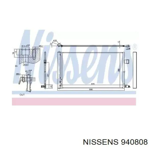 Do koszyka AC1005000S Mahle Original Chłodnica klimatyzacji