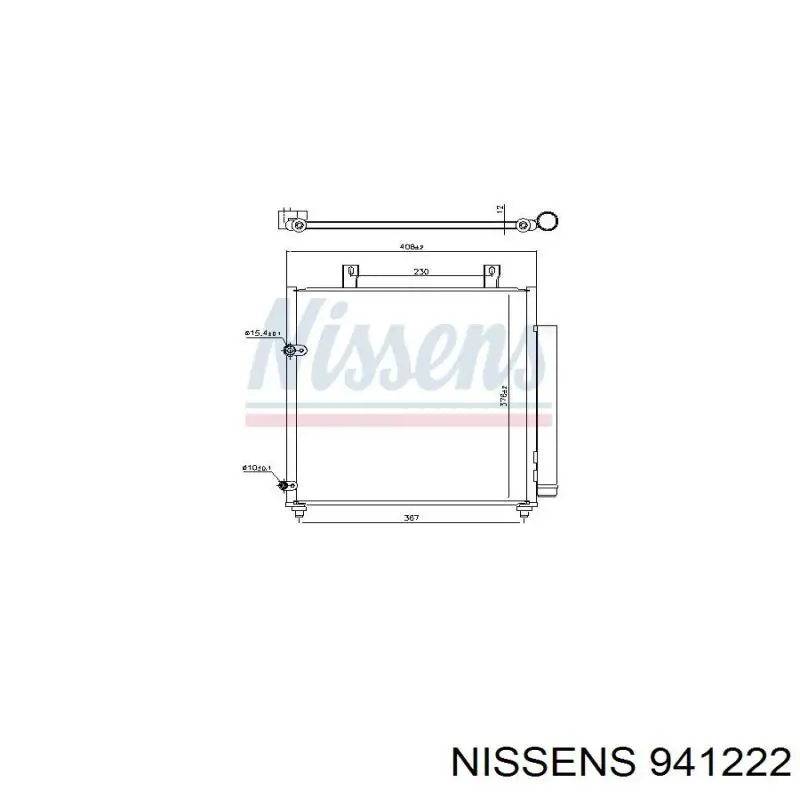 Chłodnica klimatyzacji Mitsubishi 7812A339 cena, od 102,69 USD