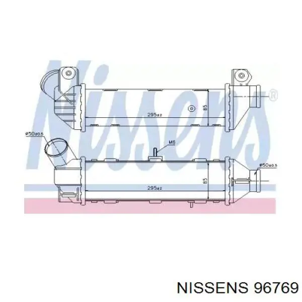 Chłodnica intercoolera VAG 6K0145805 cena, od 77,80 USD